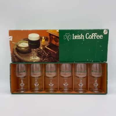 Vintage 'Durobor' Irish Coffee Glasses [S#1]