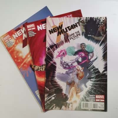 Marvel Comics 2012 New Mutants Fear The Future Parts 1-3 Comics