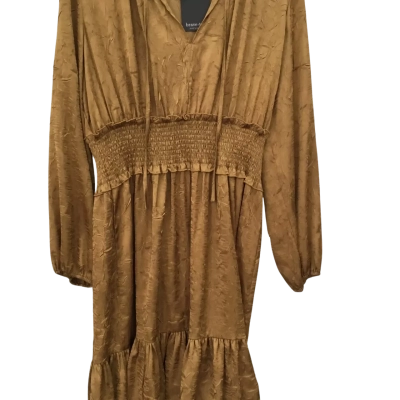 Brave + True Womens  Size L Bronze Cocktail Dress Other 