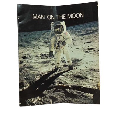 Vintage 60s Man on the Moon Magazine