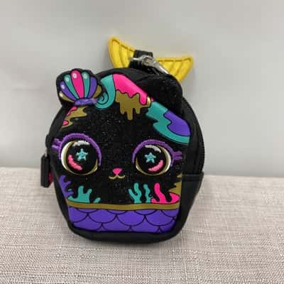 Smiggle Kids Black Pen Pal Key Ring Mermaid 