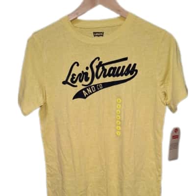 Levis Kids  Size 12 / 13 years / L T-Shirt Yellow 