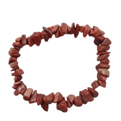 Crystal Chip Bracelet Goldstone 