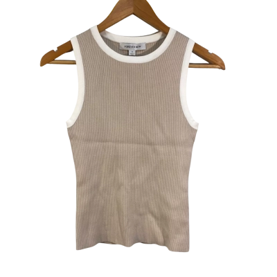 BNWT Forever New Womens Size XS Beige Tank Top 