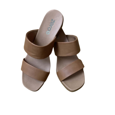 Zeroe Womens Pippa Size 6 Sandals Beige 