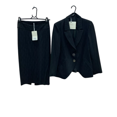 MOTTO  Ponte Westin Jacket & Skirt Black/Grey