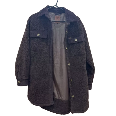 Rip Curl Unisex  Size XS Oversized Brown Coat 