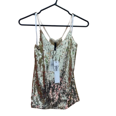 Staple the Label Womens  Size 8 Singlet Top Gold 