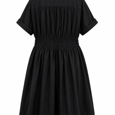 City Chic Lana Mini Shirt Size 22 Dress - Black