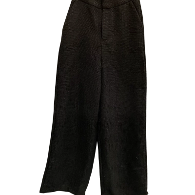 Showpo Womens  Size 8 Wide Leg Pants Black  