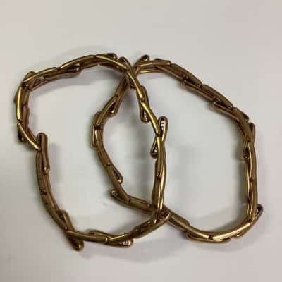 Lambournes of Birmingham Arm Garters Gold Plated 1940’s