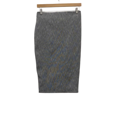 NEXT Maternity Womens  Size 10 Midi Skirt Grey 