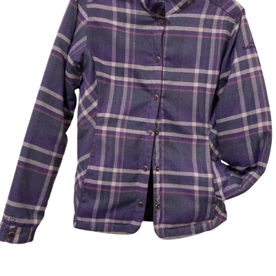 Kathmandu Womens  Size 8 Winter Jacket Blue / Checked / Pink  / Purple 
