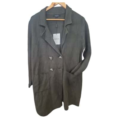 pingpong Womens  Size L Open Jacket Green 