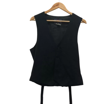  Hard Rock Cafe McCarthy Mens  Size S Vest Black *As Is*