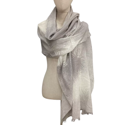  Laurèl  Scarf Grey with Silver Flecks 