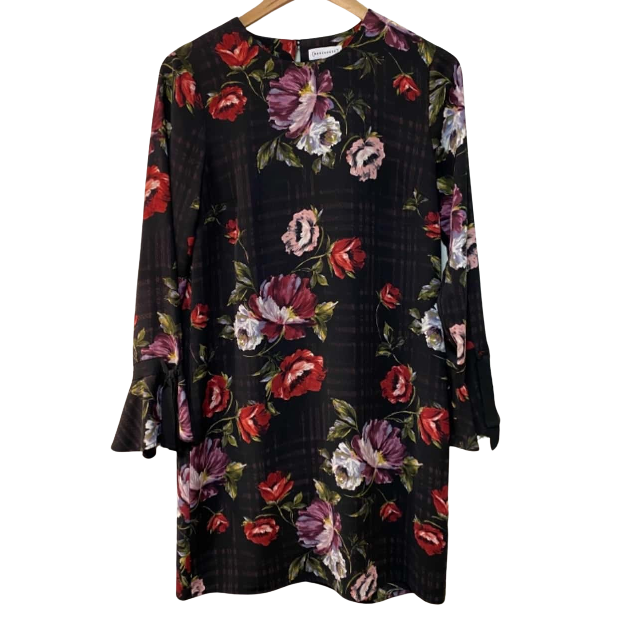 Jupe Femme Warehouse Taille 10 - Multicolore à Fleurs, Droite, Viscose, état Excellent