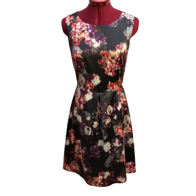 Jigsaw Womens  Size 8 Casual Dress Floral / Multicoloured 
