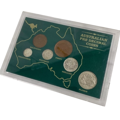 Australian Pre Decimal Coin set