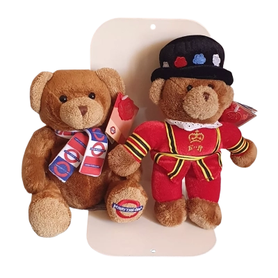 Keel Toys - Mind the Gap & Royal Guard Bears (2 Bears)