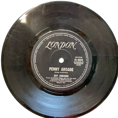 Vintage Roy Orbison Penny Arcade 45rpm