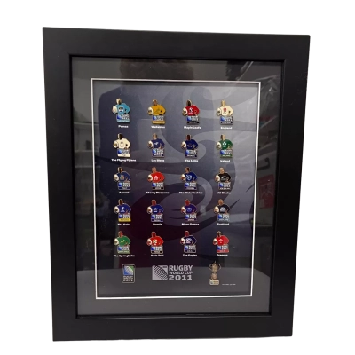 Rugby World Cup team badges 2011