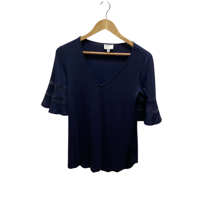 Witchery Womens  Size XS Navy Top  