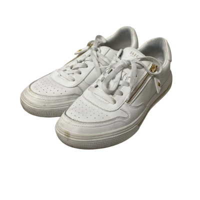 Women’s Skechers Size 10 Sneakers Gold / White 