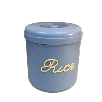 Nally Ware Blue Canister as is Approx 15.5 x 13cm