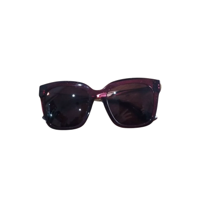DIFF Eyewear Bella Polarised Crystal Wine Gradient Sunglasses - Burgundy/Pink