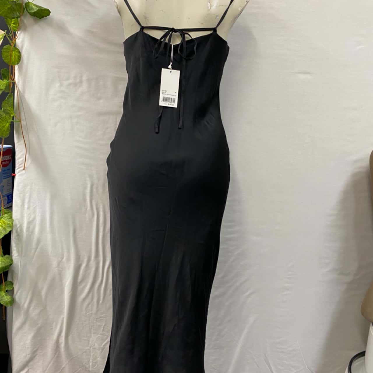 Kookai Womens Size 38 / 8 / S Bodycon Dress / Cocktail Dress / Formal Dress  / Maxi Dress / Party Dress Black (s)