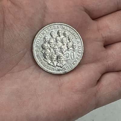 Australian Volunteers Making A Difference 20 Cent Coin
