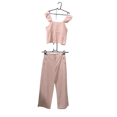 Kids Haute Hippie Nude/Peach 2 Piece (Top & Pants) Size 8