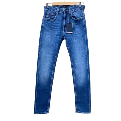 Tommy Hilfiger Indigo Blue Slim-Fit Jeans Size 28