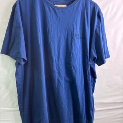 R.M. Williams Mens Size XXXXL Short Sleeve Shirt Blue 