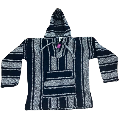 PLATA BONITA Mexican Baja Jacket Hoodie Style Size M