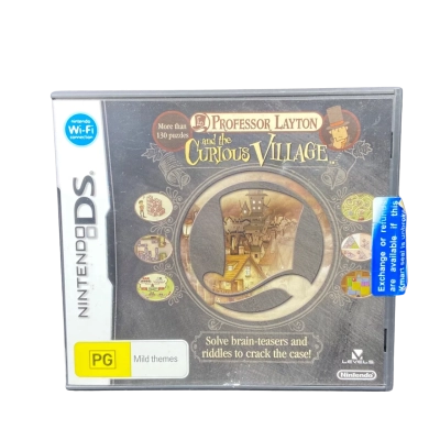 Professor Layton And The Curious Village - Nintendo DS Game