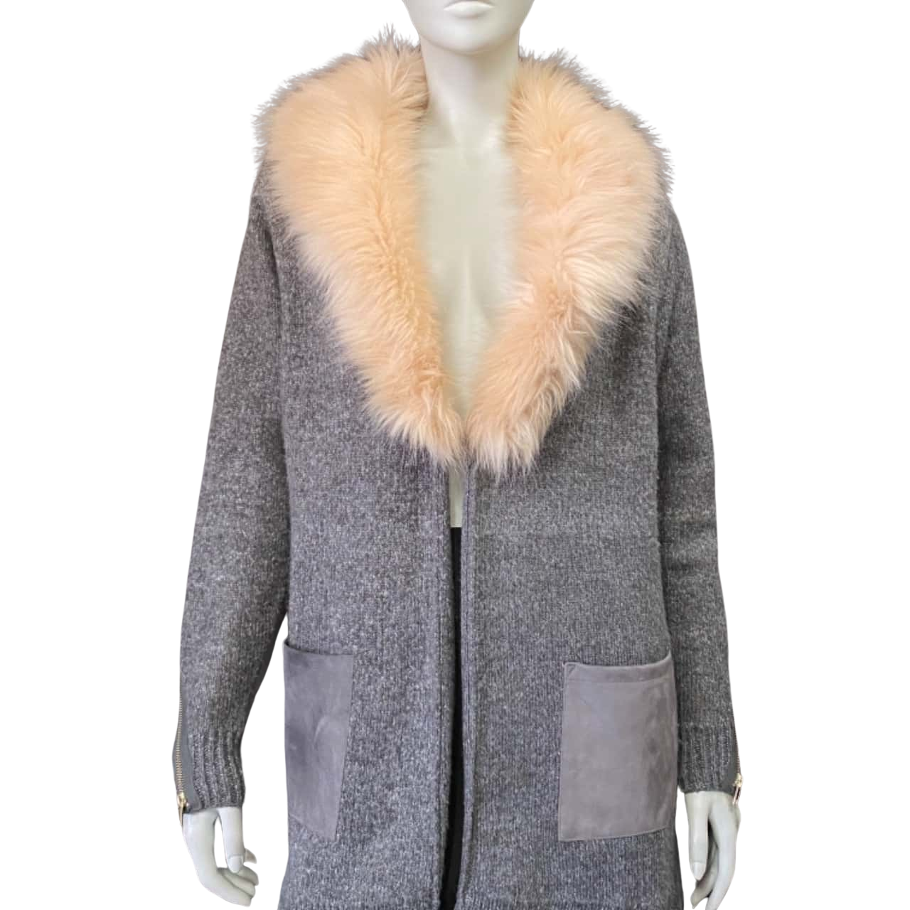 River Island Women’s Size 10 Grey Cardigan (s)