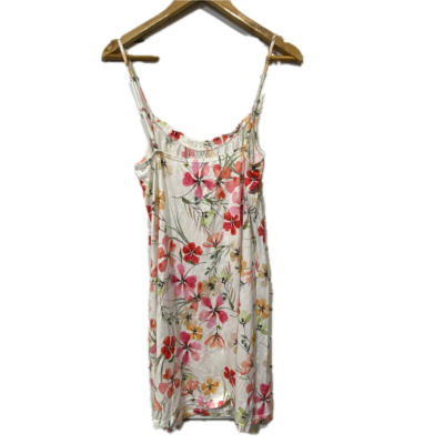 Eva B. Bitzer Womens Dress Size 16 Floral / White 