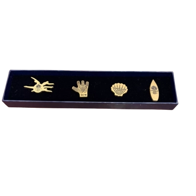 Collectable Set of 4pins Commonwealth Games Gold Coast 2018