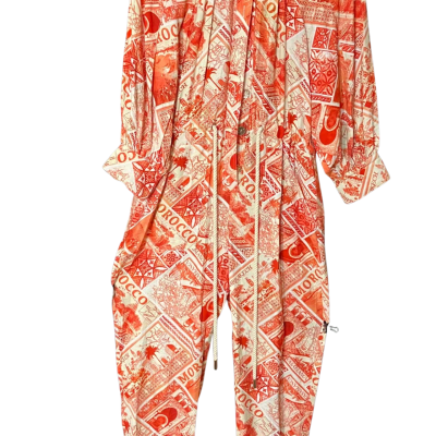 Sheike  Size 8 Women's  Jumpsuit Burnt Orange 