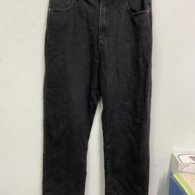 White Fox Unisex  Size XXL Black Jeans