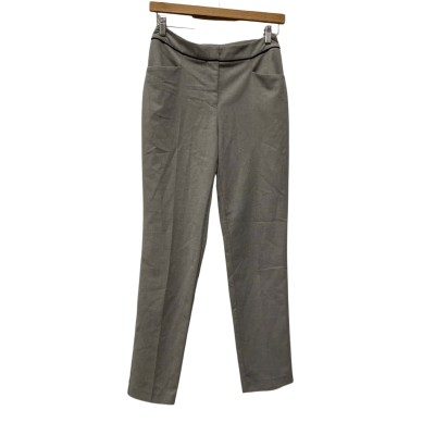 Portmans Womens  Size 10 Straight Leg Pants Grey / Pinstriped 