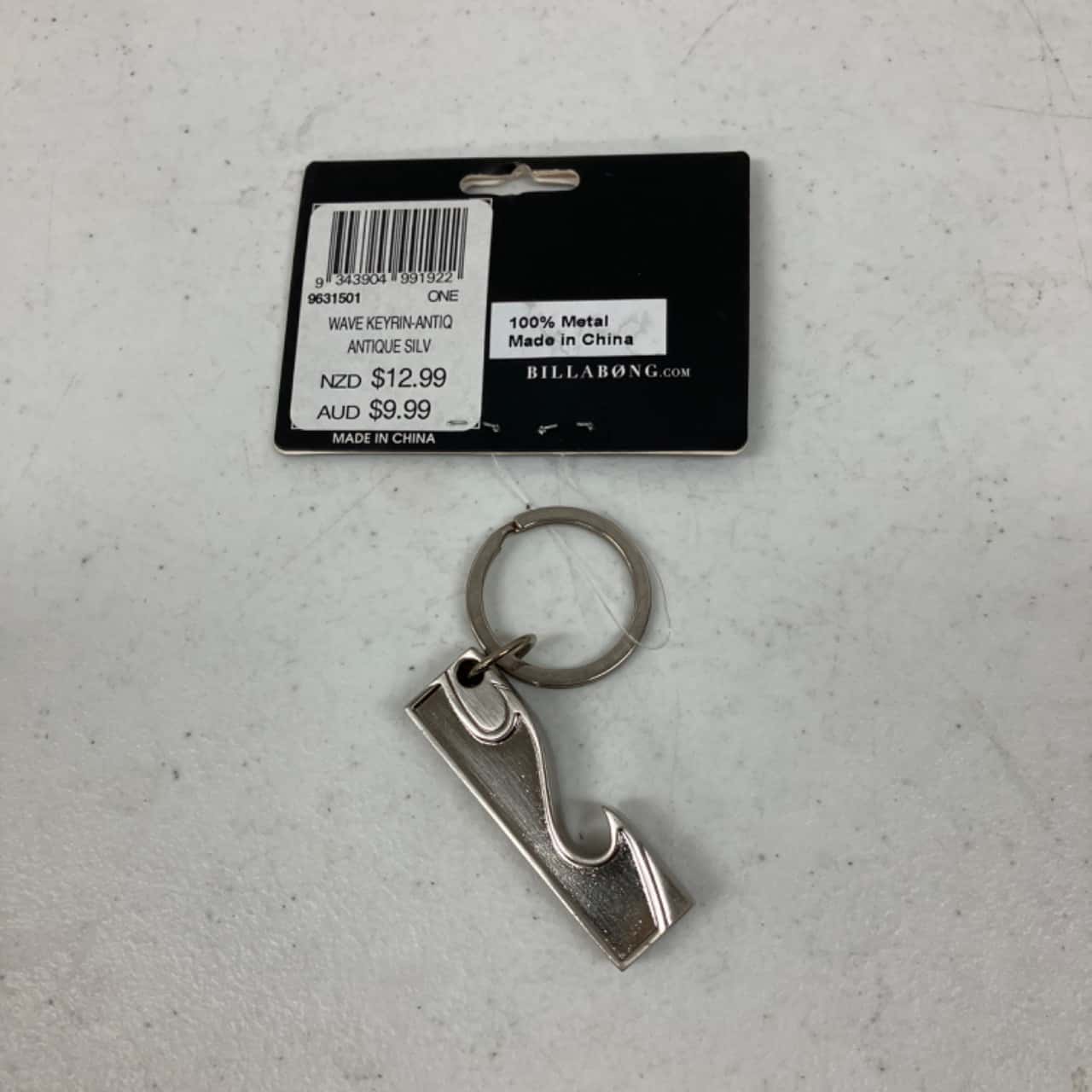 Ripstick Key Chain Billabøng + Rip Curl Metal Key Chains (s) - New With Tags | Salvos Stores