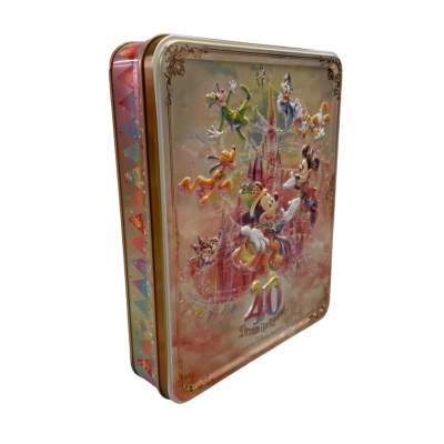 Biscuit Tin (empty) Disney 40th Anniversary Tokyo.