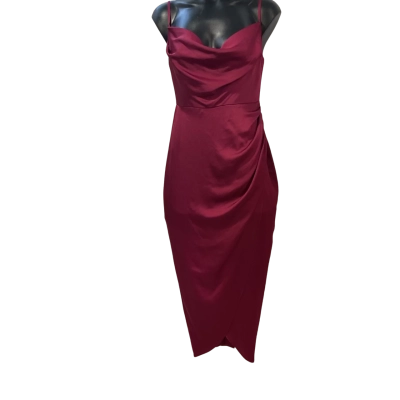 Forever New Womens  Size 8 Cocktail Dress Maroon 
