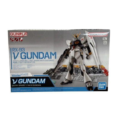Bandai RX-93 Nu Gundam 1/144 Model Kit (Entry Level)