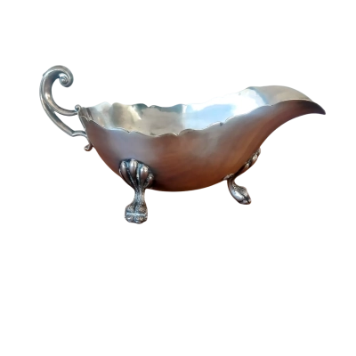 Silver Plated EPNS Three-Legged Sauce or Gravy Dish 