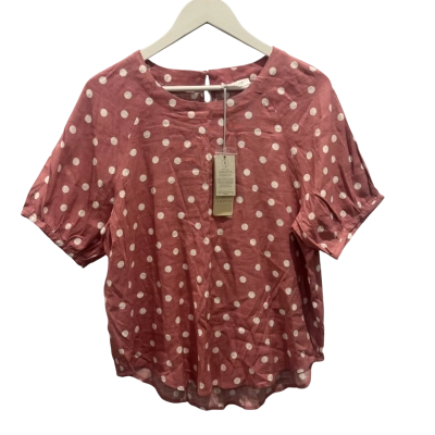 Regatta Womens  Size 12 Blouse Pink  / White 