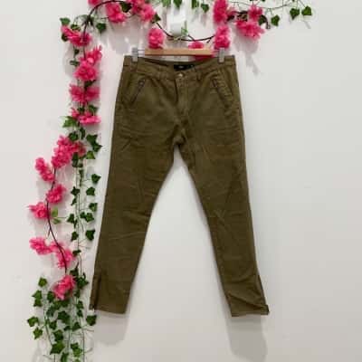 Sportsgirl Womens  Size 12 Skinny Leg Pants Brown 